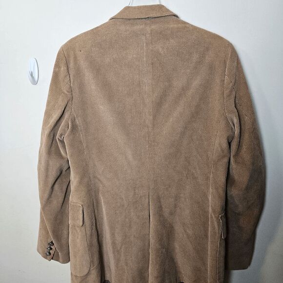 Raleighs Corduroy Collection Mens Blazer Sport Coat Jacket Tortoiseshell 2 Butto - Picture 2 of 8